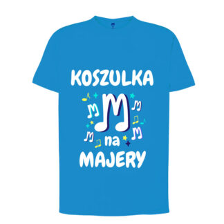 Koszulka "na majery" niebieska