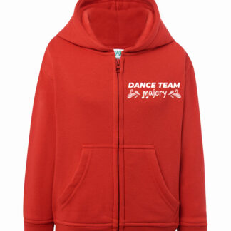 Bluza na zamek z kapturem